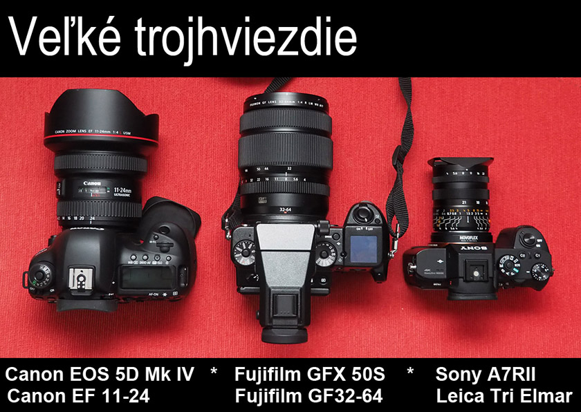 fuji gfx50s vs sony A7RII vs Canon 5D MKIV